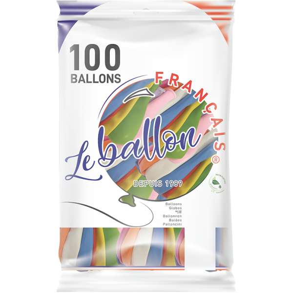 Ballons multicolores opaques – Image 5