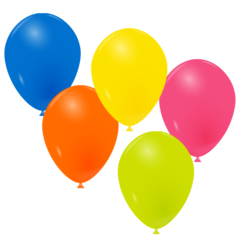 Featured image for “Ballons multicolores opaques”