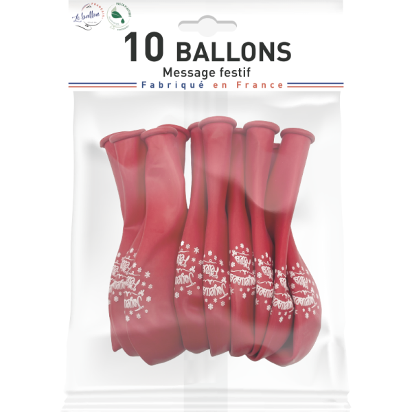 Ballon joyeuses fêtes – Image 2