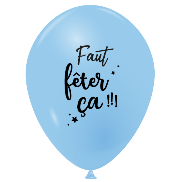 Ballon faut fêter ça