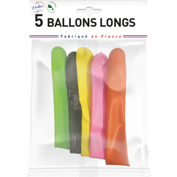 Ballon bannière opaque multicolore – Image 2