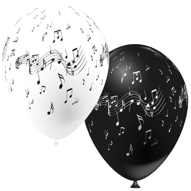 Featured image for “Ballon notes de musique”