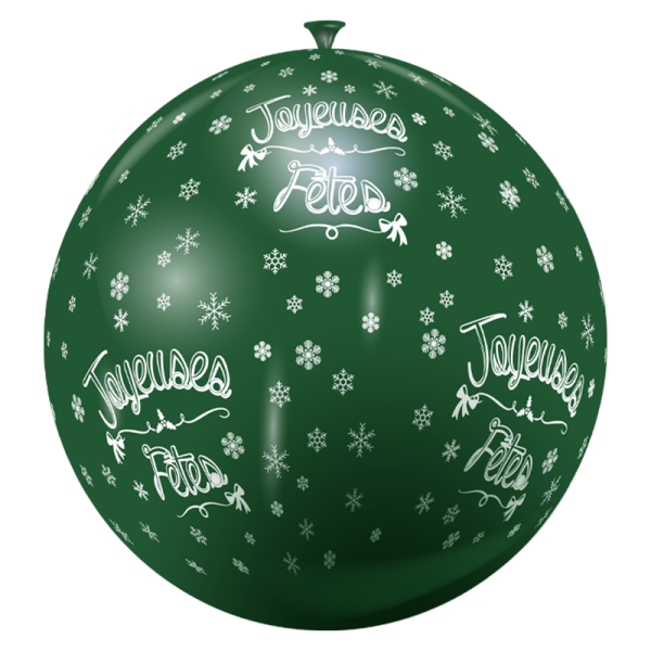 Ballon géant joyeuses fêtes – Image 2