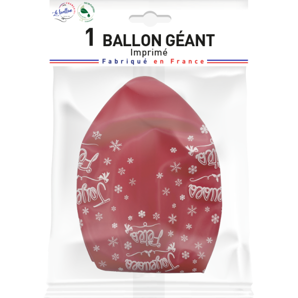 Ballon géant joyeuses fêtes – Image 3