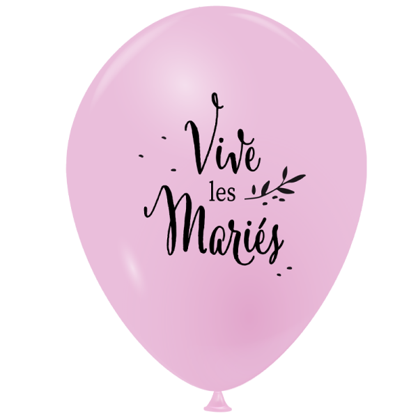 Ballon vive les mariés