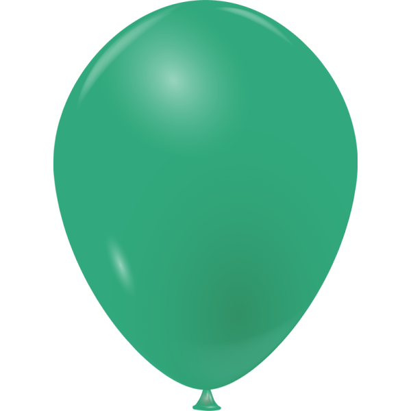 Mini-ballon vert emeraude cristal