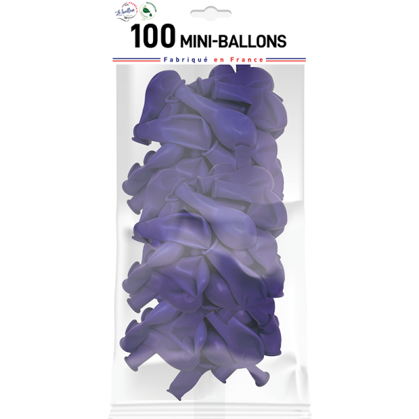 Mini-ballon bleu nuit cristal – Image 2