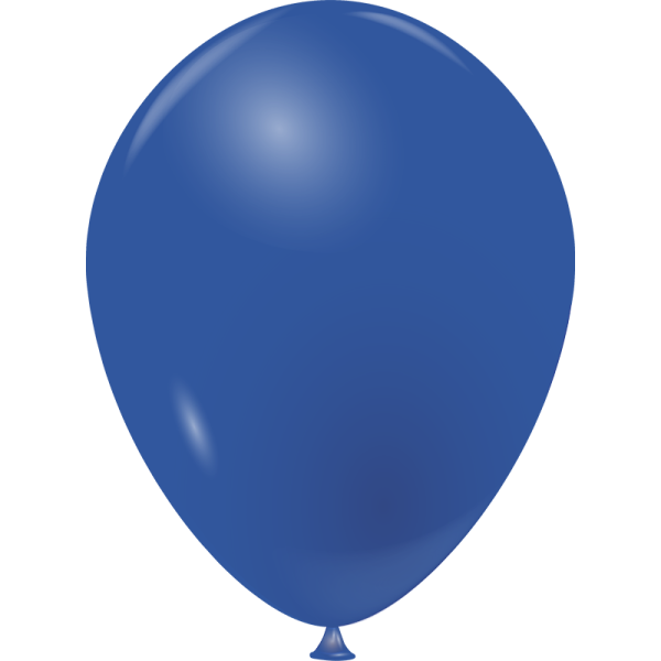 Mini-ballon bleu nuit cristal