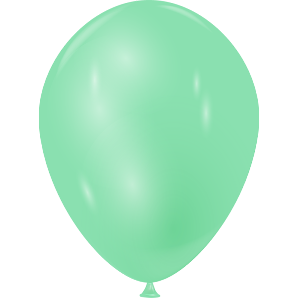Mini-ballon vert menthe nacré