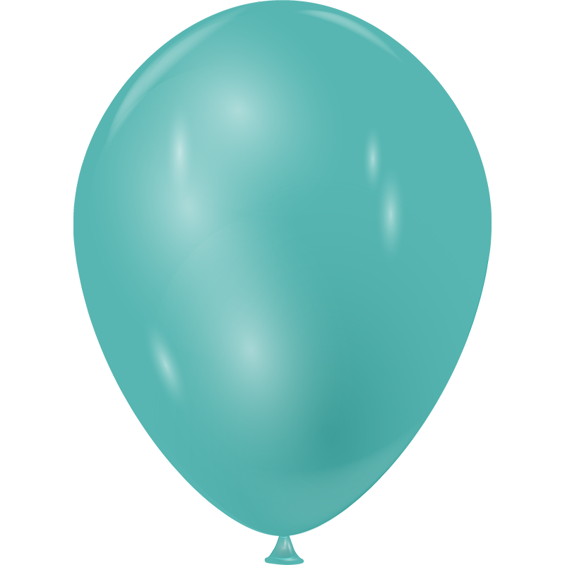 Featured image for “Ballon turquoise nacré”