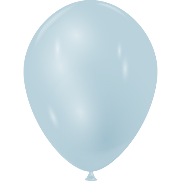 Ballon bleu pâle nacré