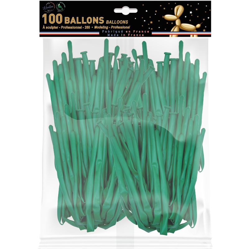 Featured image for “Recharge ballon à sculpter 260 vert”