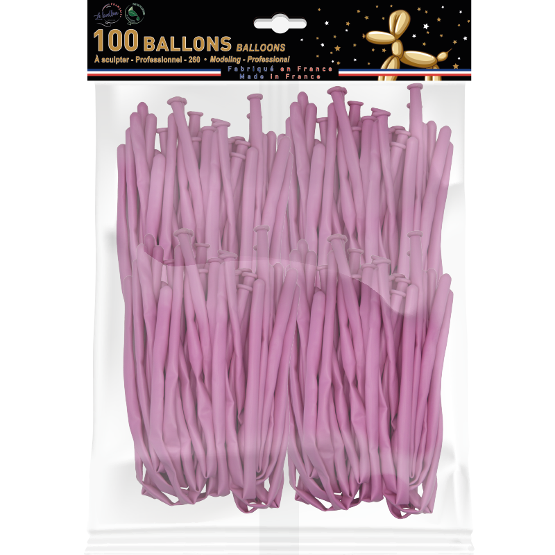 Featured image for “Recharge ballon à sculpter 260 rose”