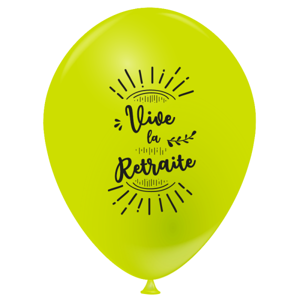 Ballon vive la retraite