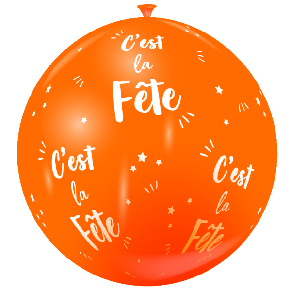 Ballon géant c'est la fête