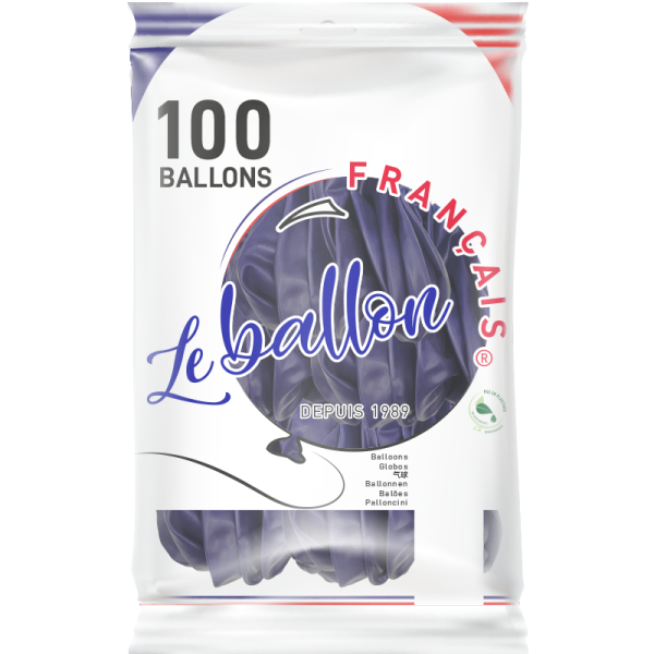 Ballon bleu nuit cristal – Image 2