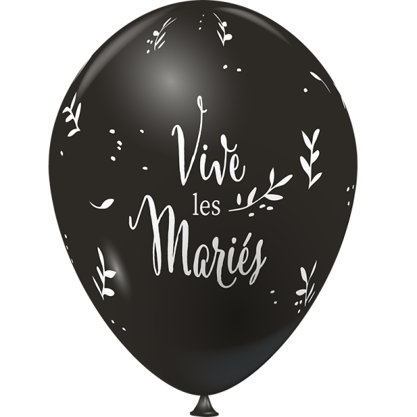 Ballon vive les mariés