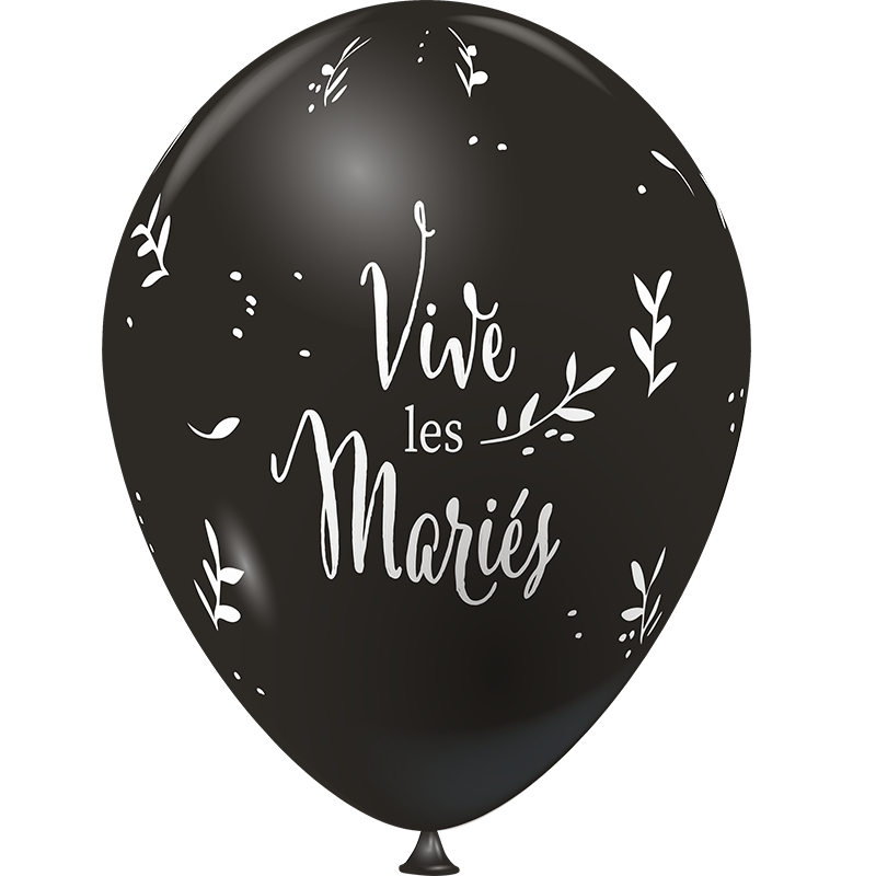 Featured image for “Ballon vive les mariés”
