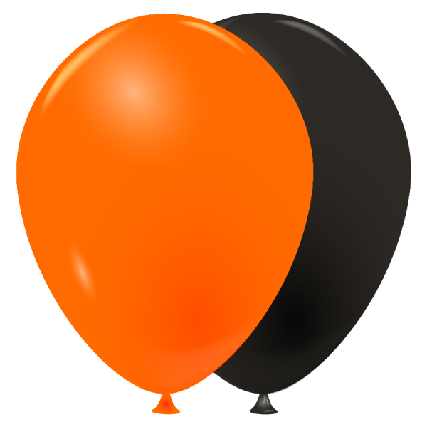 Ballons aux couleurs d'halloween