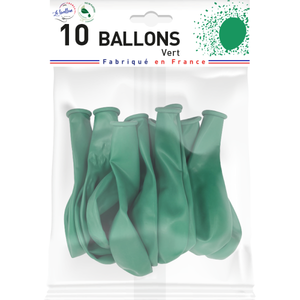 Ballon vert opaque – Image 2