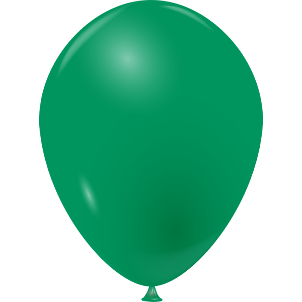 Ballon vert opaque