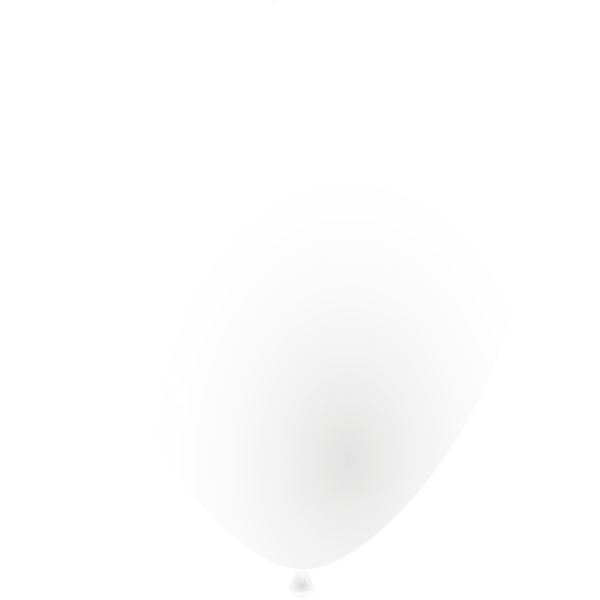 Ballon blanc opaque