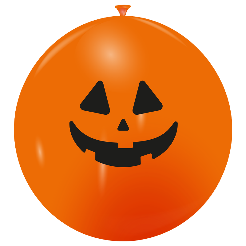 Featured image for “Ballon géant citrouille”