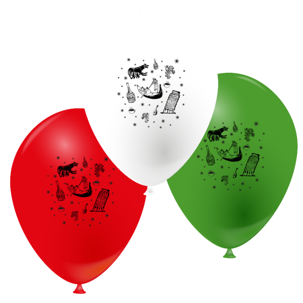 Ballon ambiance italienne