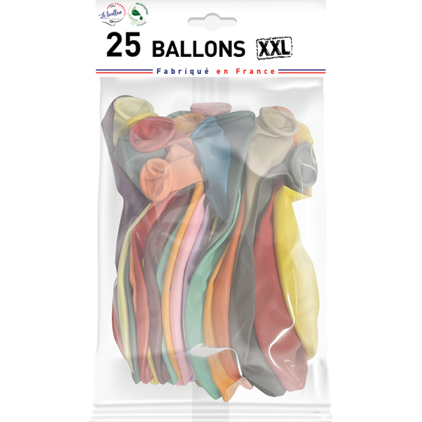 Ballons opaques multicolores – Image 3