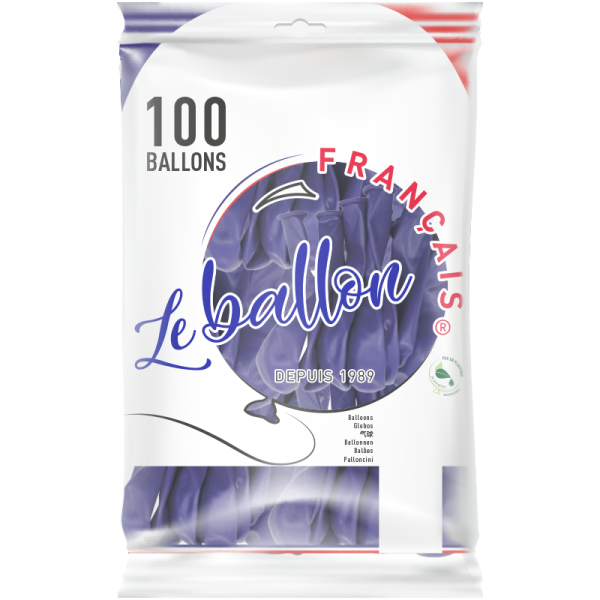 Ballon violet opaque – Image 5