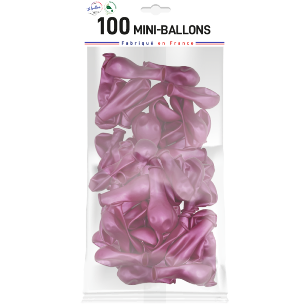 Mini-ballon fuchsia nacré – Image 3