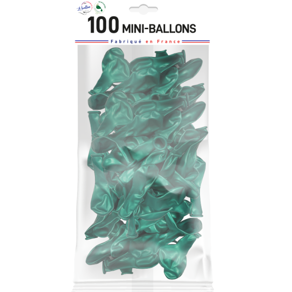 Mini-ballon vert nacré – Image 3