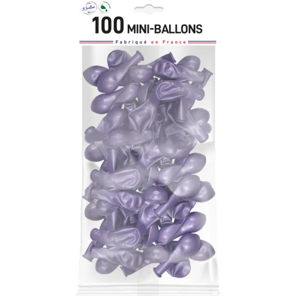 Mini-ballon lilas nacré – Image 3