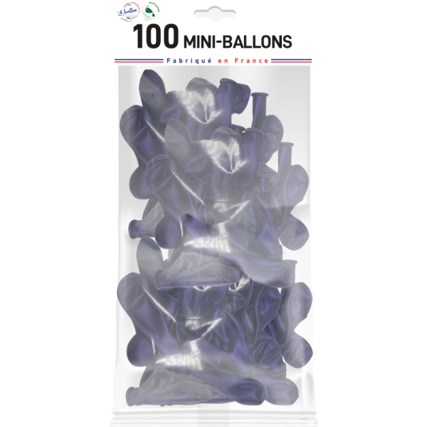 Mini-ballon violet nacré – Image 3