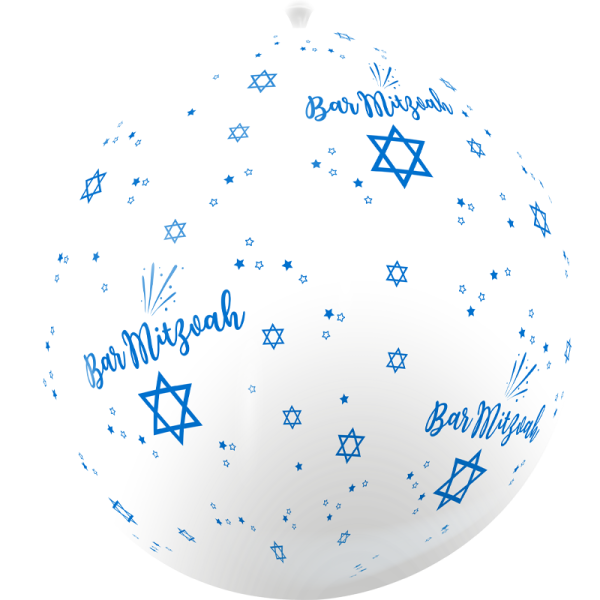 Ballon géant barmitzvah