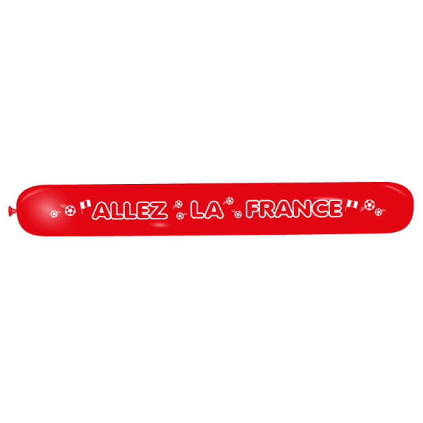 Ballon bannière allez … foot