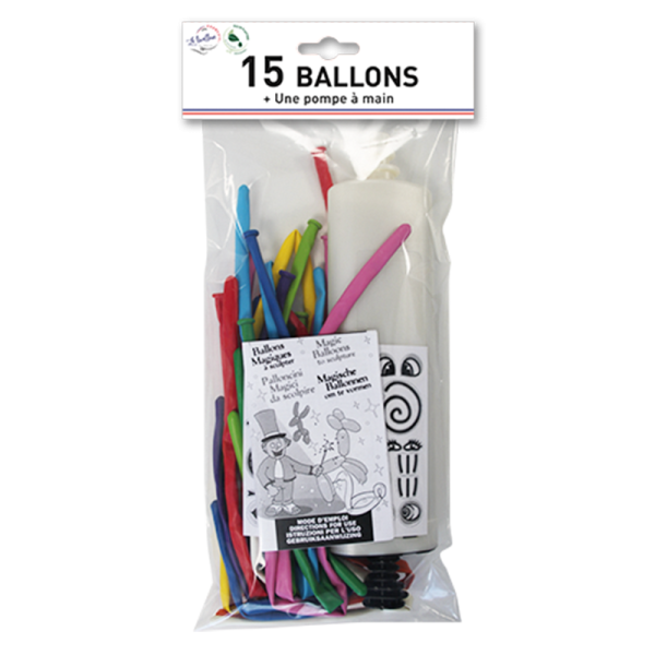 Ballons à sculpter et accessoires