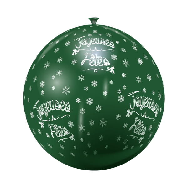 Ballon joyeuses fêtes