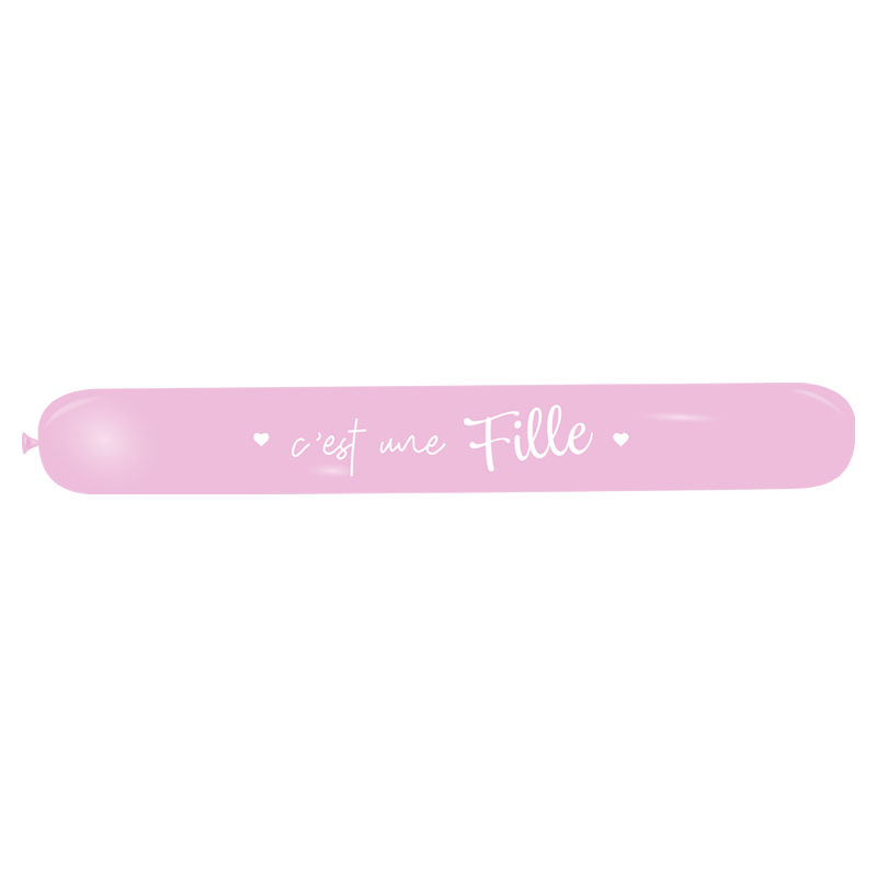 Featured image for “Ballon bannière c'est une fille”