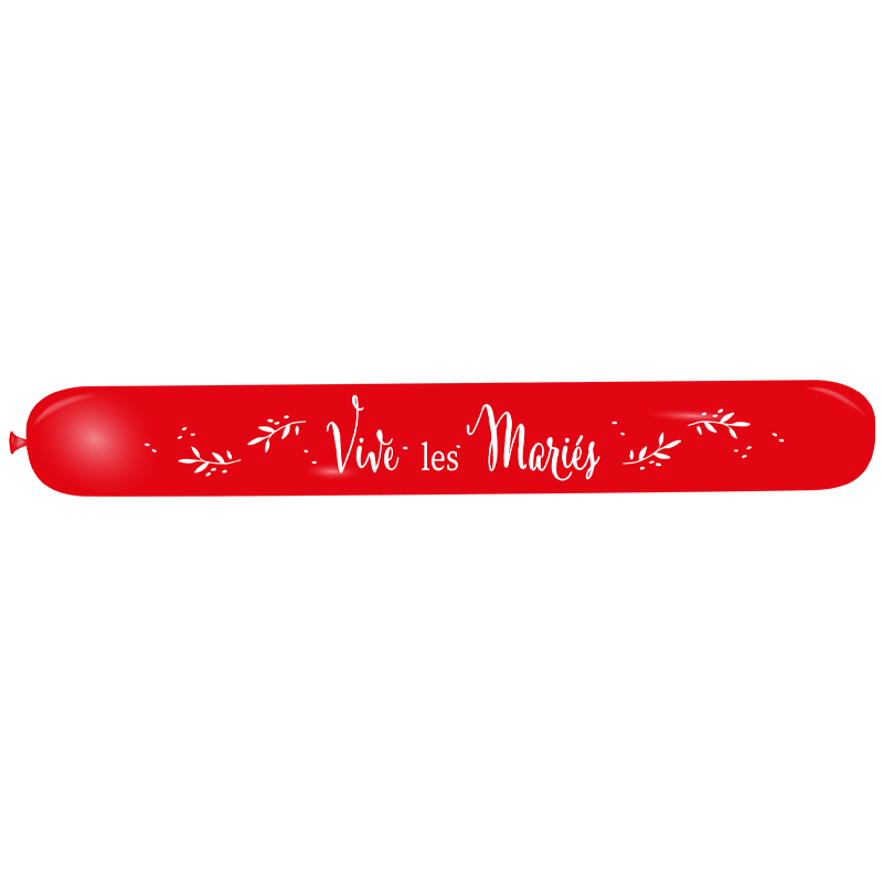Featured image for “Ballon bannière vive les mariés”