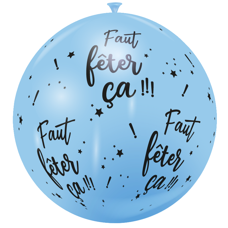 Featured image for “Ballon géant faut fêter ça”