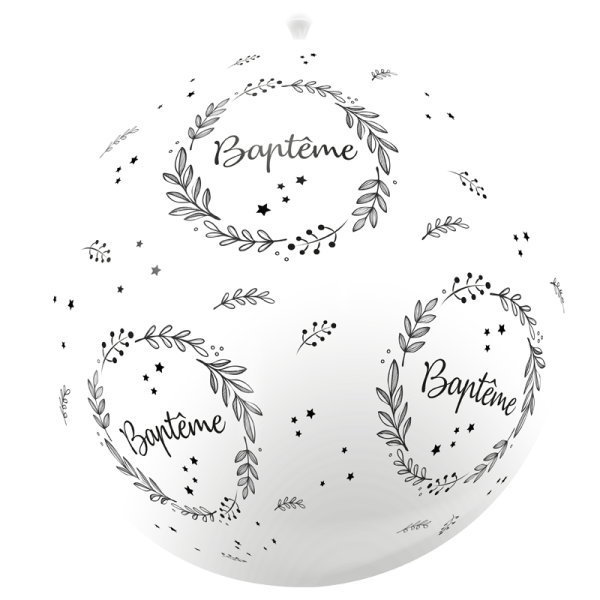 Ballon géant baptême – Image 3