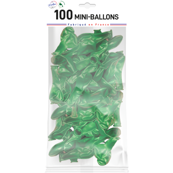 Mini-ballon vert prairie nacré – Image 3