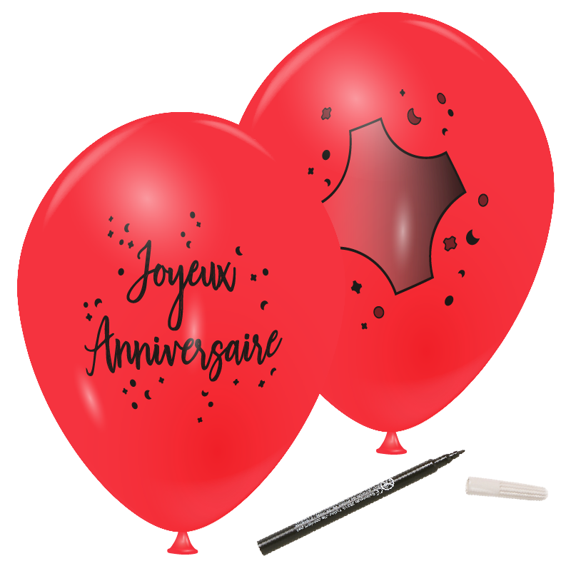 Featured image for “Ballon joyeux anniversaire à personnaliser”