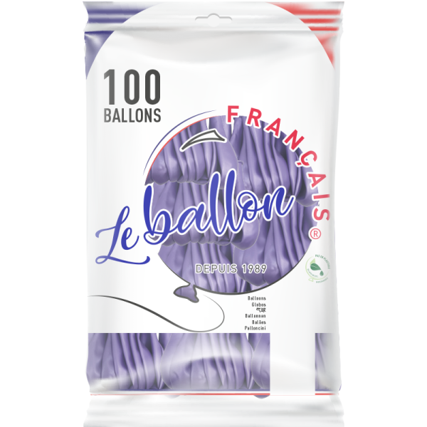 Ballon lilas nacré – Image 5