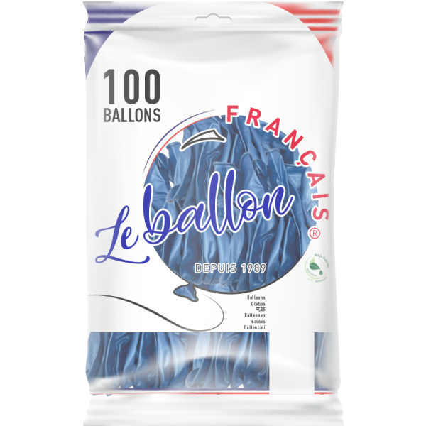 Ballon bleu pâle nacré – Image 5