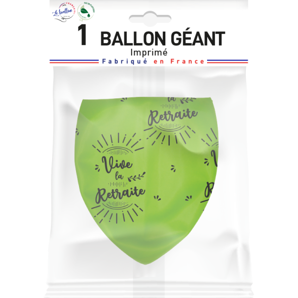 Ballon géant vive la retraite – Image 2
