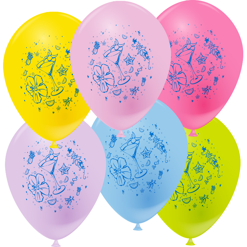 Featured image for “Ballon ambiance hawaïenne”