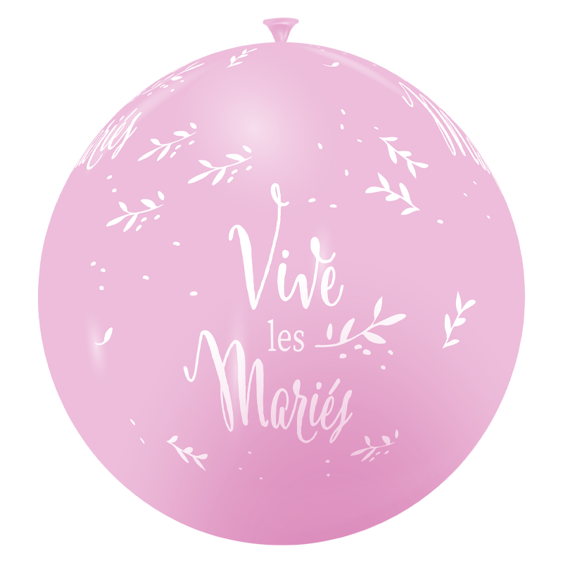 Featured image for “Ballon vive les mariés”