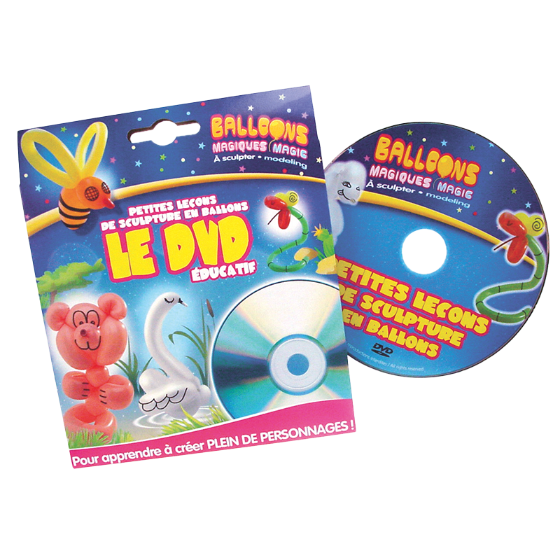 Featured image for “DVD initiation à la sculpture de ballons”